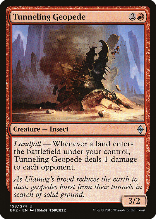 Tunneling Geopede (BFZ) #158 [EN/N] s/o