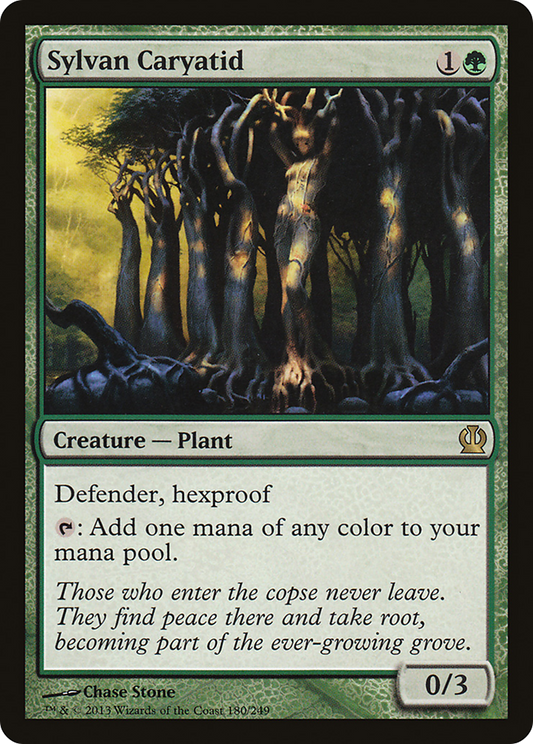 Sylvan Caryatid (THS) #180 [EN/N]