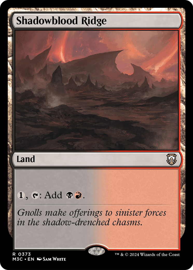 Shadowblood Ridge (M3C) #373 [EN/N]