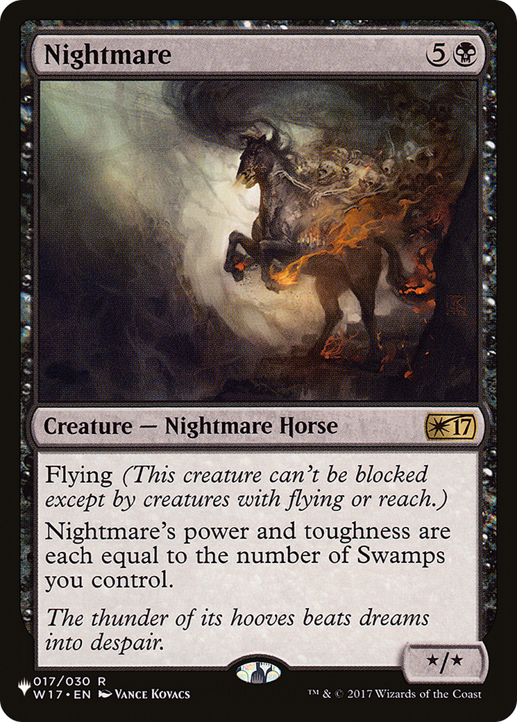 Nightmare (PLST) #W17-17 [EN/N]