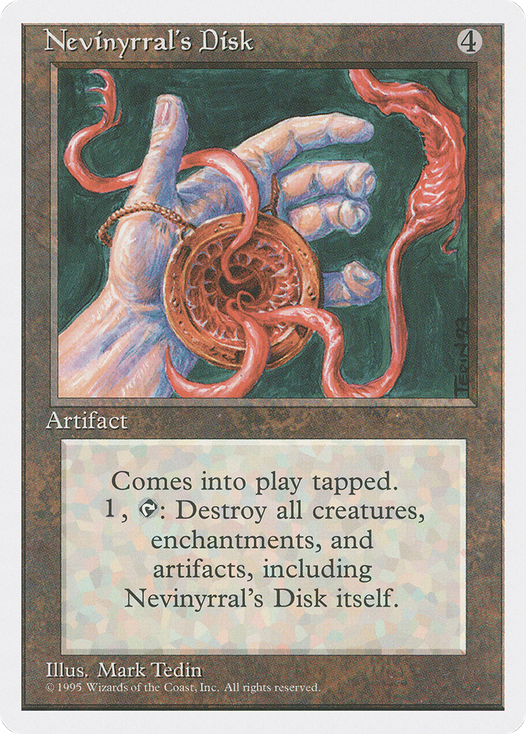 Nevinyrral's Disk (4ED) #338 [EN/N] s/o
