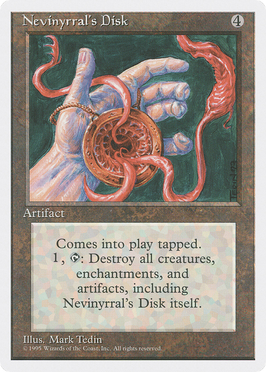Nevinyrral's Disk (4ED) #338 [EN/N] s/o