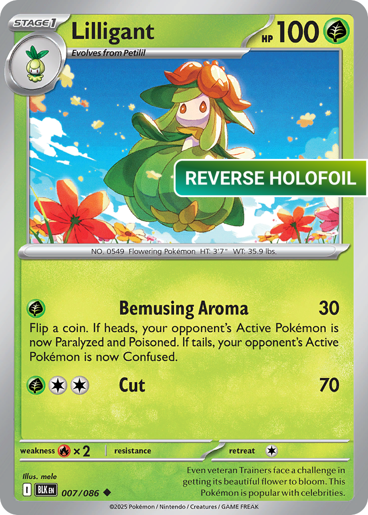 Lilligant (BLK) #7 [EN/R]