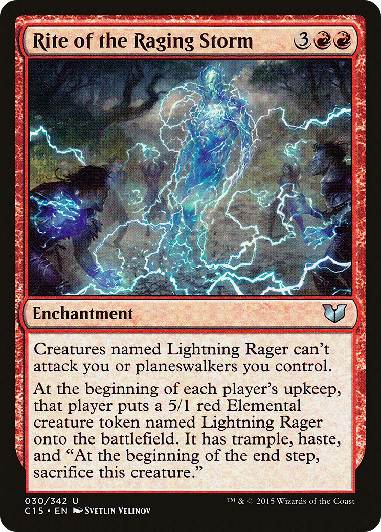 Rite of the Raging Storm (C15) #30 [EN/N]