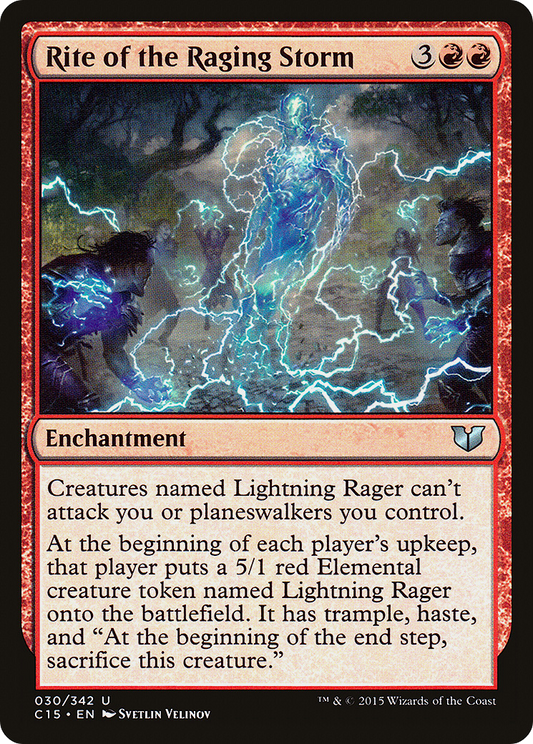 Rite of the Raging Storm (C15) #30 [EN/N]
