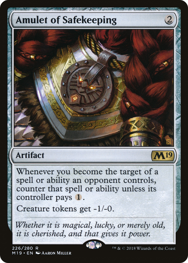Amulet of Safekeeping (M19) #226 [EN/N]