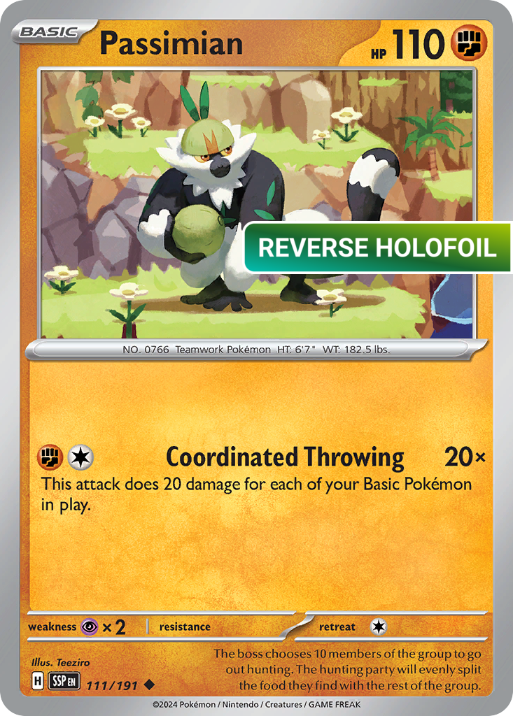Passimian (SSP) #111 [EN/R] s/o