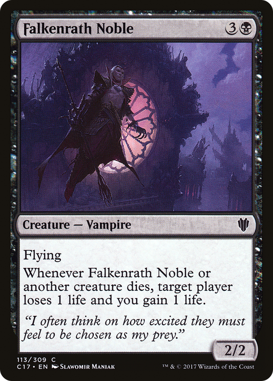 Falkenrath Noble (C17) #113 [EN/N] s/o