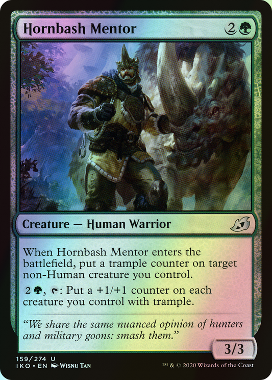 Hornbash Mentor (IKO) #159 [EN/F] s/o