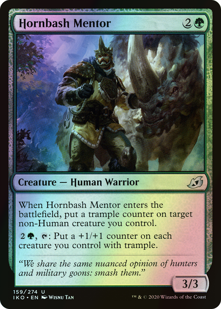 Hornbash Mentor (IKO) #159 [EN/F] s/o