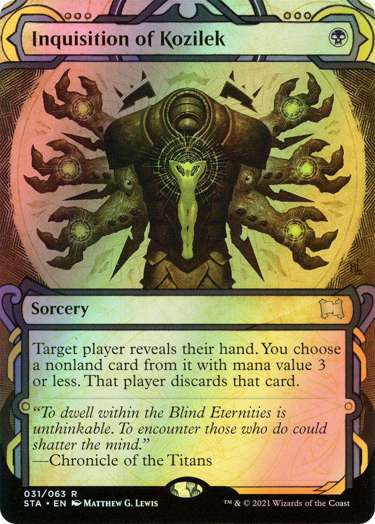Inquisition of Kozilek (STA) #31 [EN/E] s/o