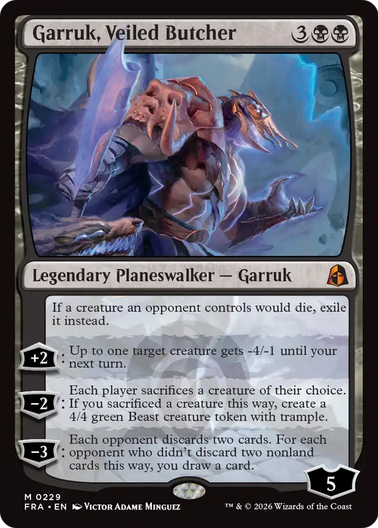 Garruk, Veiled Butcher (FRA) #229 [EN/N]