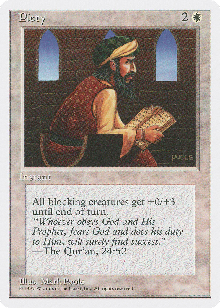 Piety (4ED) #41 [EN/N]