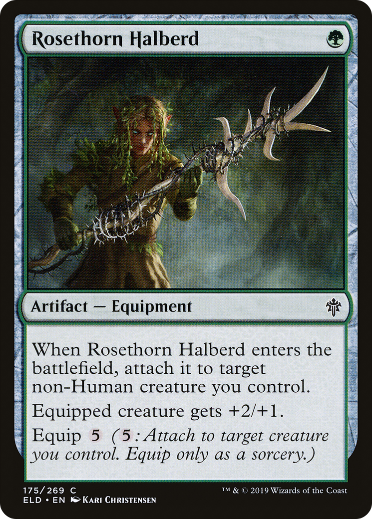 Rosethorn Halberd (ELD) #175 [EN/N]