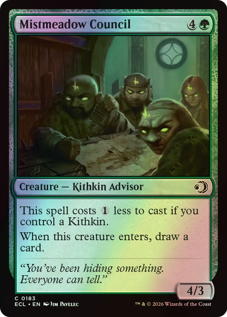 Mistmeadow Council (ECL) #183 [EN/F]