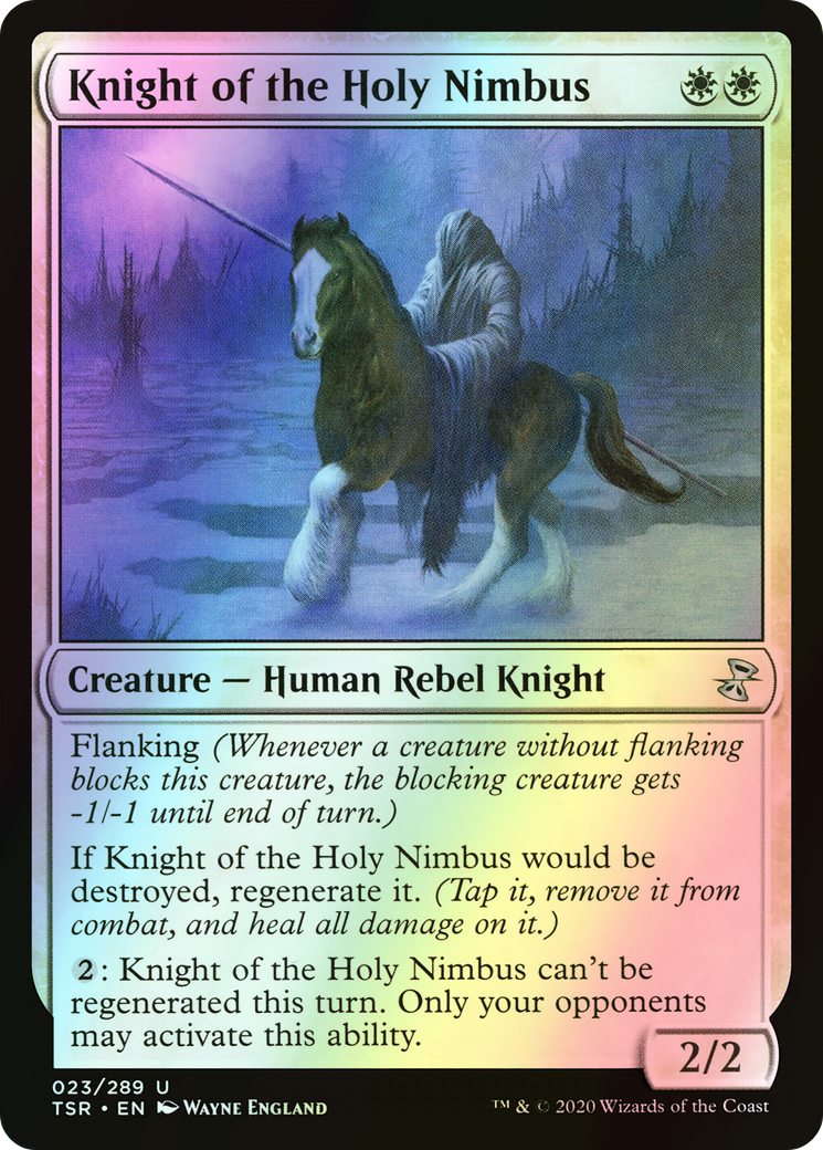 Knight of the Holy Nimbus (TSR) #23 [EN/F]