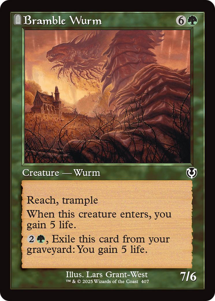 Bramble Wurm (INR) #407 [EN/N] s/o