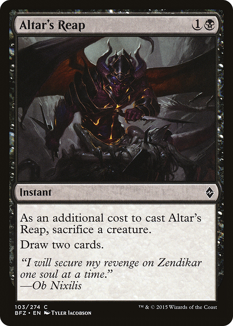 Altar's Reap (BFZ) #103 [EN/N] s/o