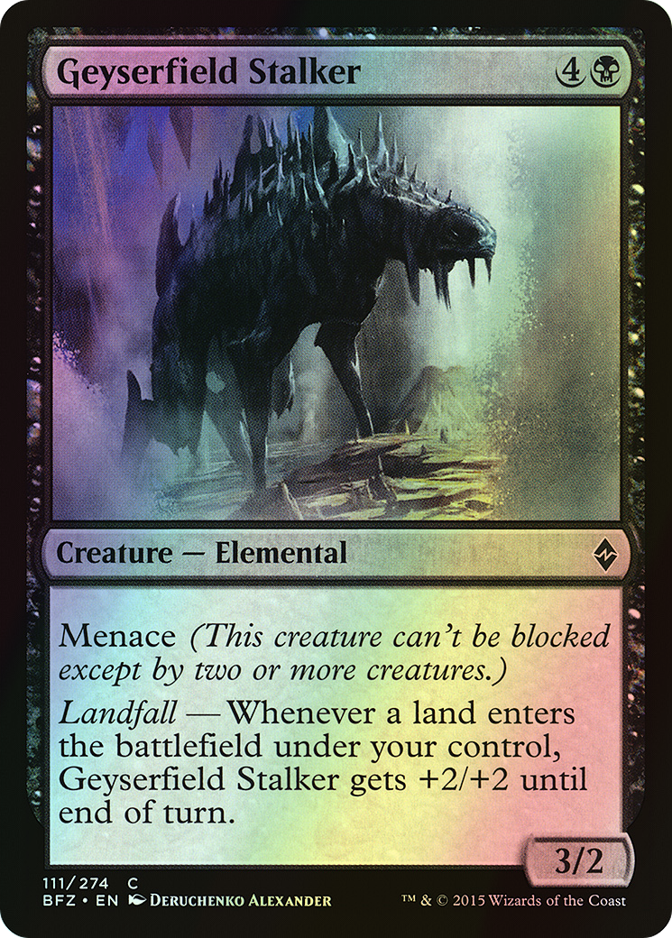 Geyserfield Stalker (BFZ) #111 [EN/F]