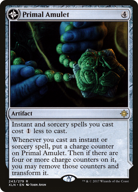 Primal Amulet // Primal Wellspring (XLN) #243 [EN/N] s/o
