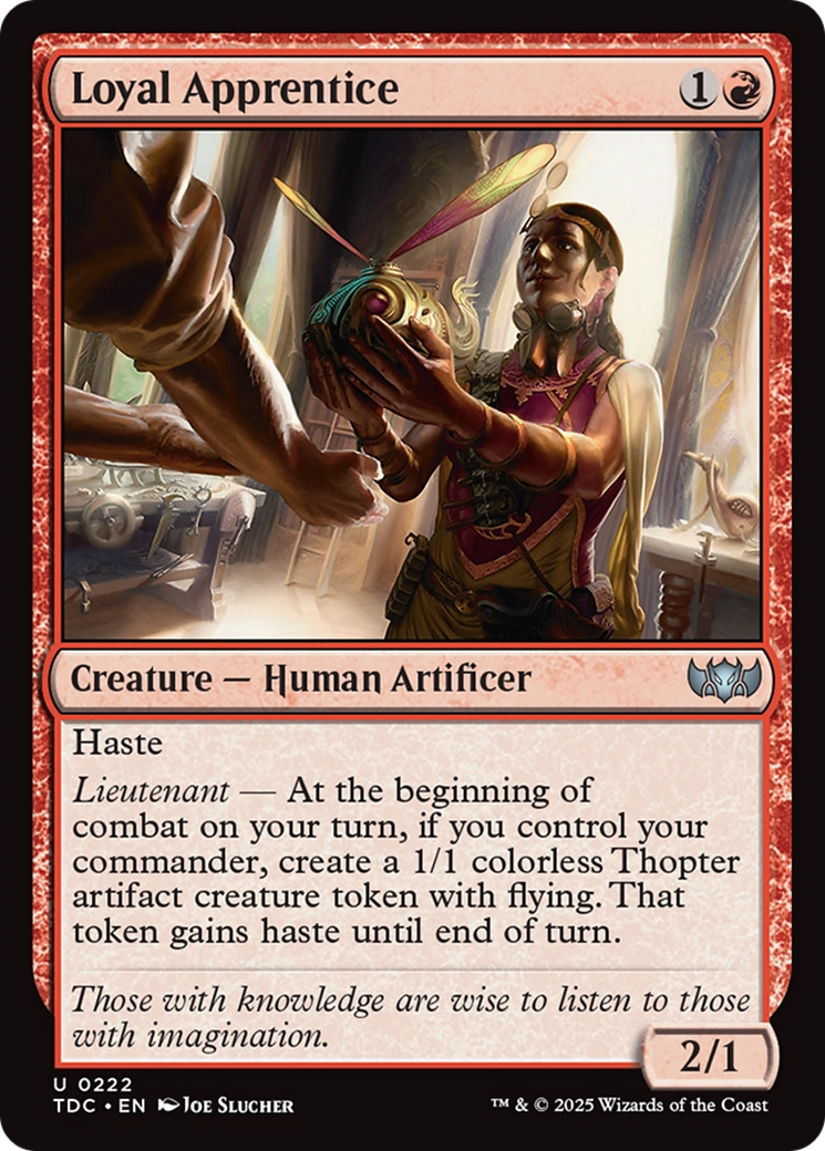 Loyal Apprentice (TDC) #222 [EN/N]