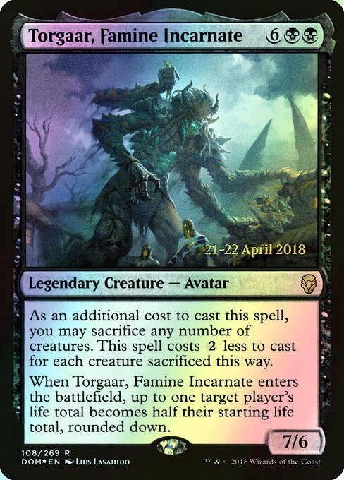 Torgaar, Famine Incarnate (PDOM) #108s [EN/F]