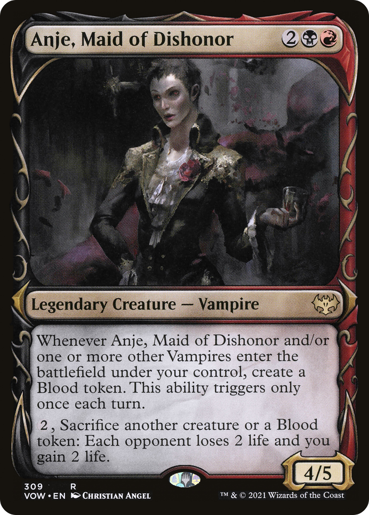 Anje, Maid of Dishonor (VOW) #309 [EN/N] s/o