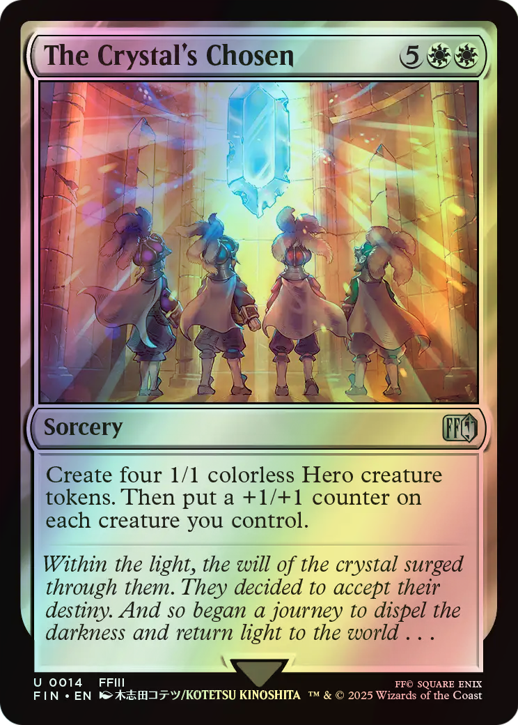 The Crystal's Chosen (FIN) #14 [EN/F] s/o