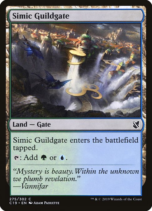 Simic Guildgate (C19) #275 [EN/N] s/o