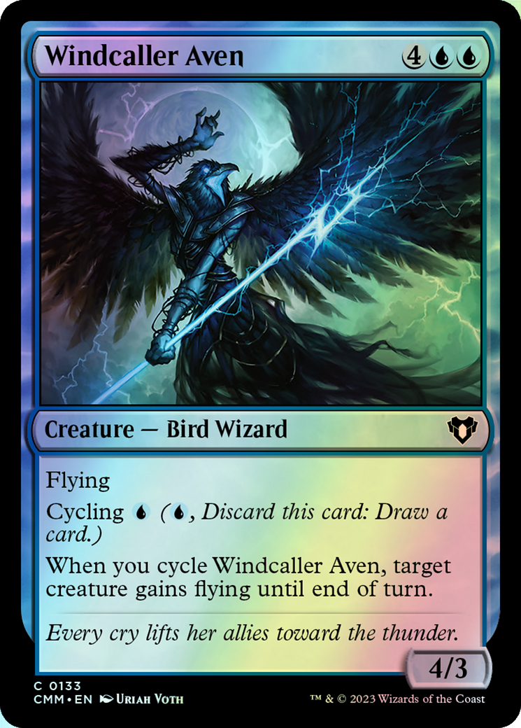 Windcaller Aven (CMM) #133 [EN/F]