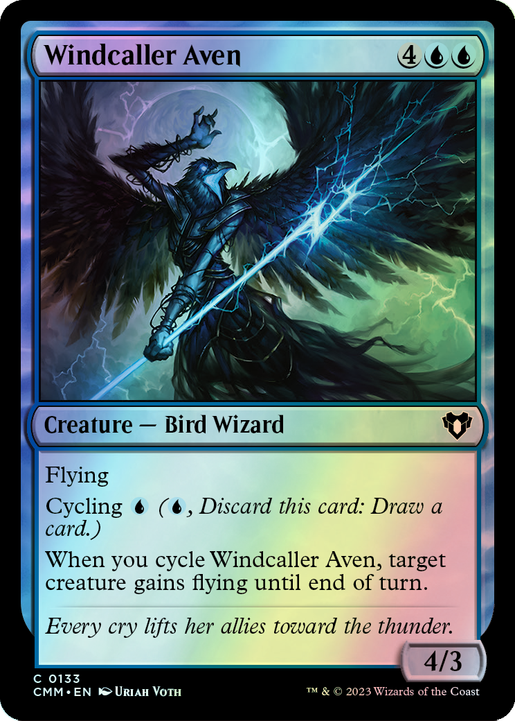 Windcaller Aven (CMM) #133 [EN/F] s/o