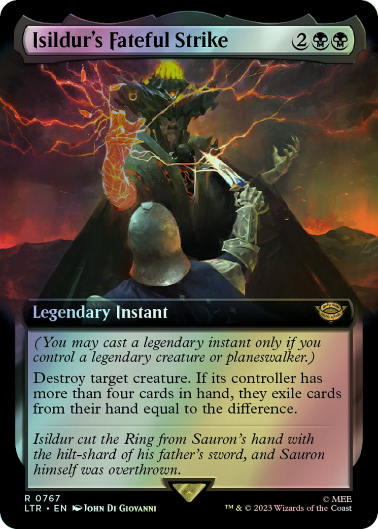 Isildur's Fateful Strike - Surge Foil (LTR) #767 [EN/F]