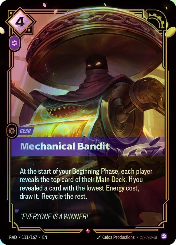 Mechanical Bandit (RAD) #111 [EN/F]