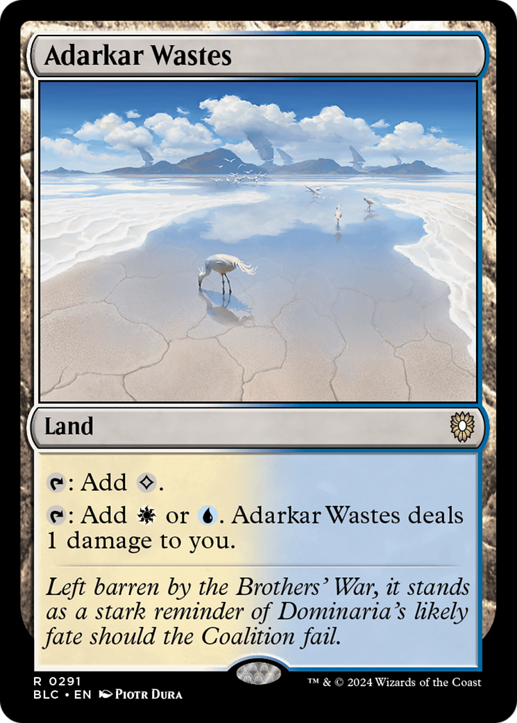 Adarkar Wastes (BLC) #291 [EN/N] s/o