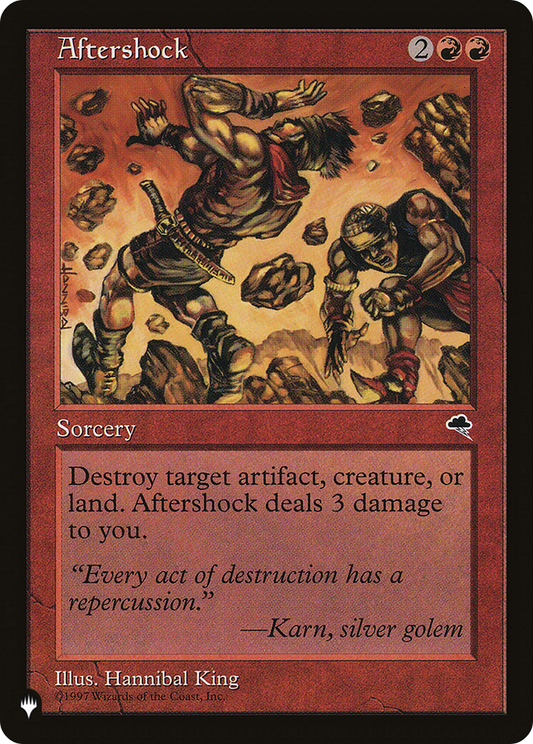 Aftershock (PLST) #TMP-160 [EN/N]