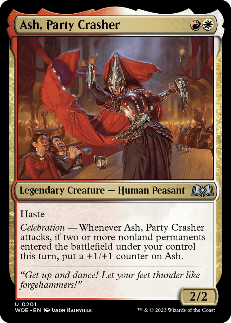 Ash, Party Crasher (WOE) #201 [EN/N]
