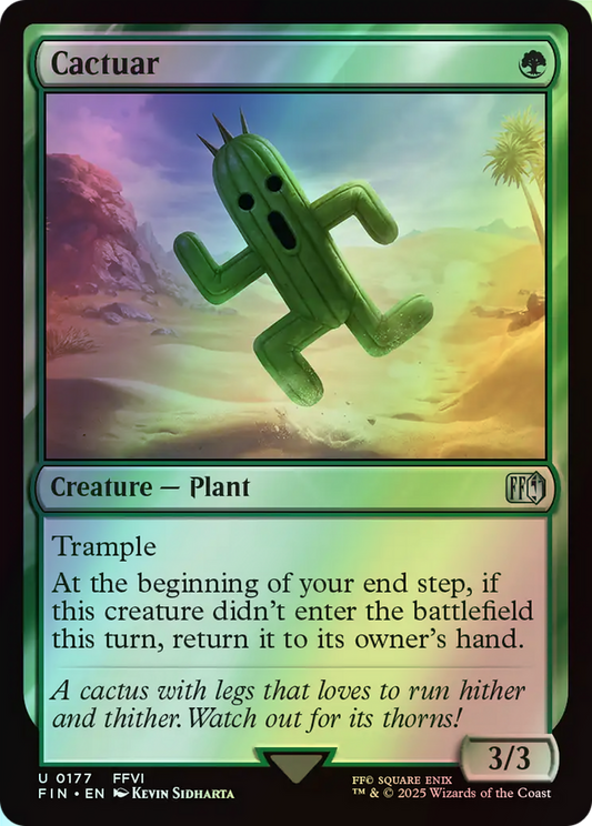 Cactuar (FIN) #177 [EN/F] s/o