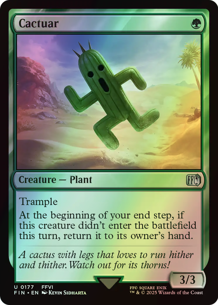 Cactuar (FIN) #177 [EN/F]