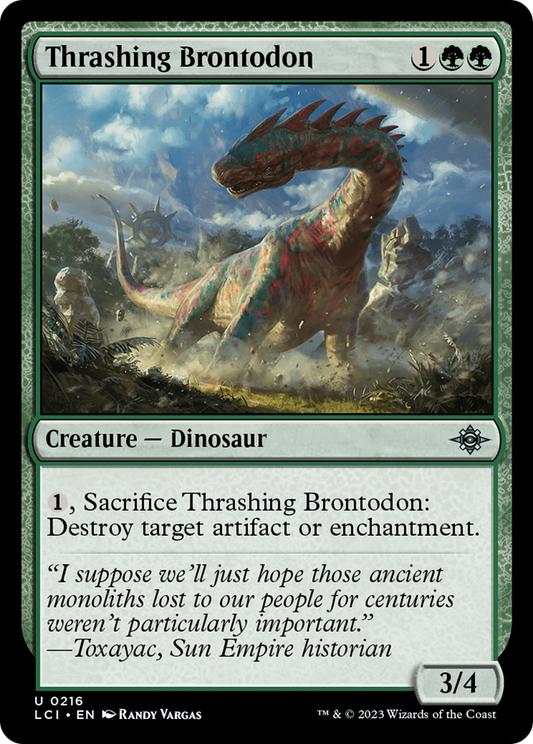Thrashing Brontodon (LCI) #216 [EN/N]