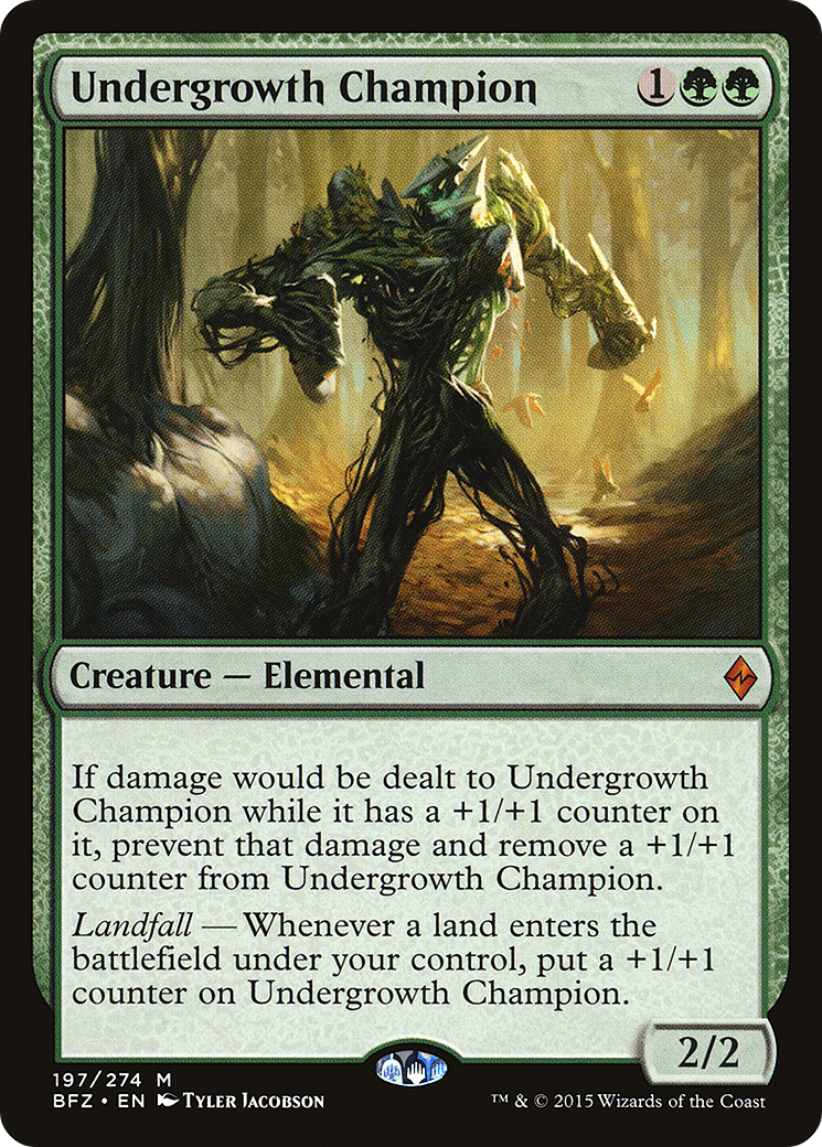 Undergrowth Champion (BFZ) #197 [EN/N]