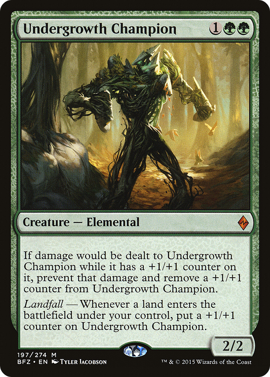 Undergrowth Champion (BFZ) #197 [EN/N]