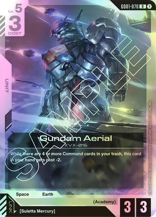 Gundam Aerial (GD01) #GD01-070 [EN/F]