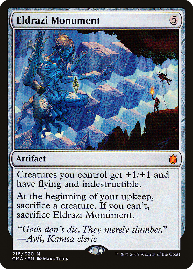 Eldrazi Monument (CMA) #216 [EN/N] s/o