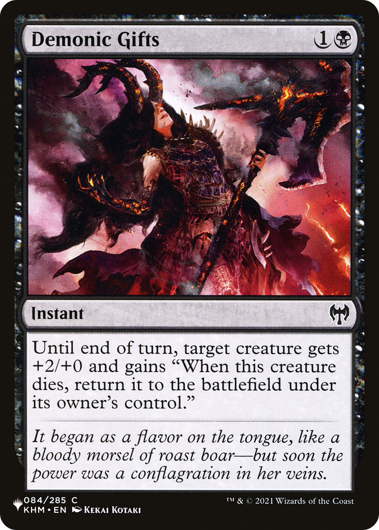 Demonic Gifts (PLST) #KHM-84 [EN/N]