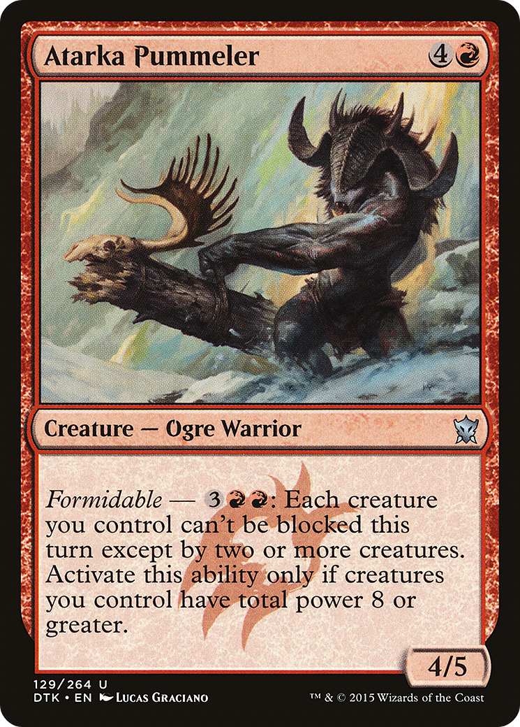 Atarka Pummeler (DTK) #129 [EN/N]