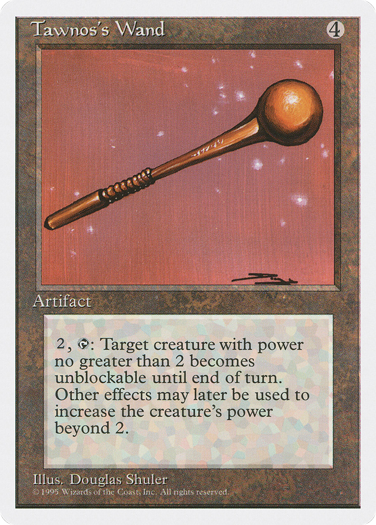 Tawnos's Wand (4ED) #348 [EN/N]