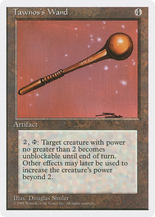 Tawnos's Wand (4ED) #348 [EN/N]