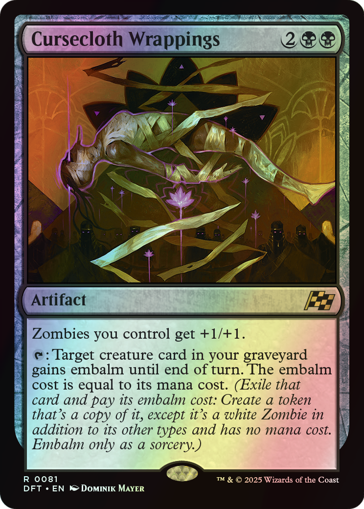 Cursecloth Wrappings (DFT) #81 [EN/F]