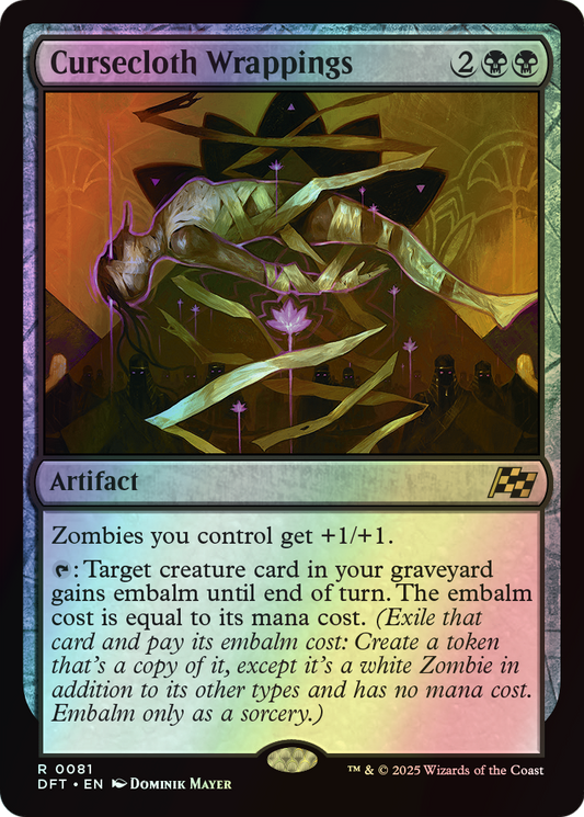 Cursecloth Wrappings (DFT) #81 [EN/F]