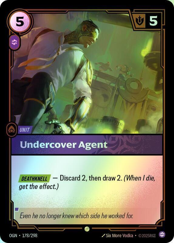 Undercover Agent (OGN) #178 [EN/F]